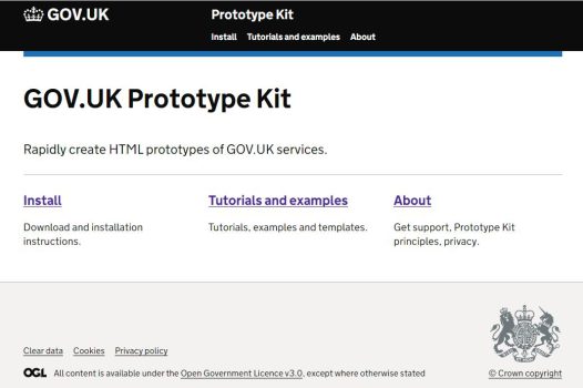 GOV.UK Prototype Kit